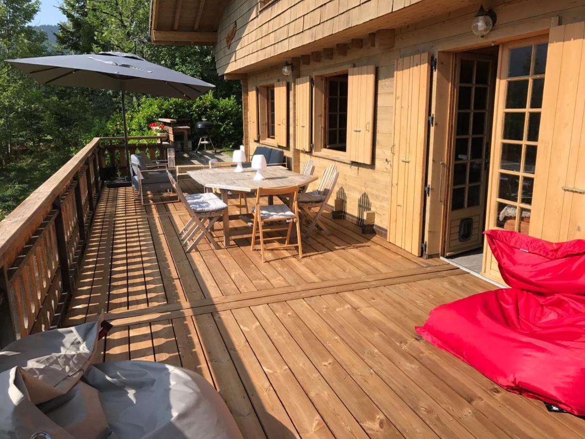 Chalet Les Marmottes Saint-Jean-de-Sixt Eksteriør billede